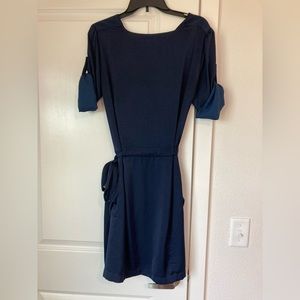 BCBG navy blue dress
